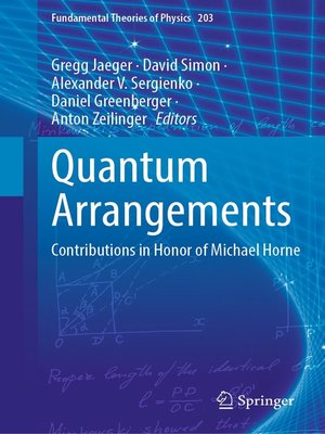 cover image of Quantum Arrangements